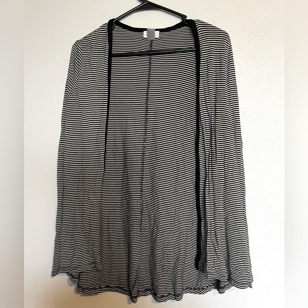 Women’s striped cardigan